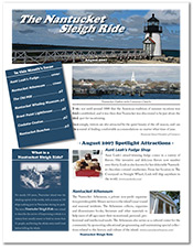 Nantucket Sleigh Ride Newsletter
