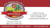 Sevin Hills Business Card